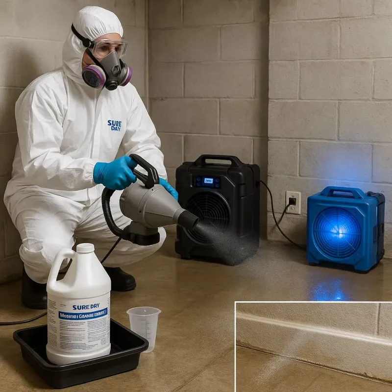 Sanitization and Odor Removal process in Bedford County, TN