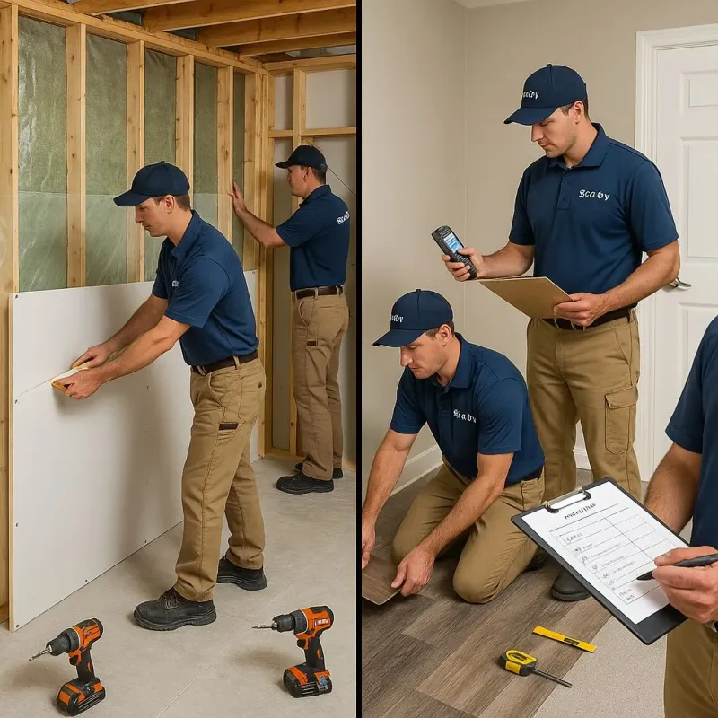 Repairs and Reconstruction process in Bedford County, TN