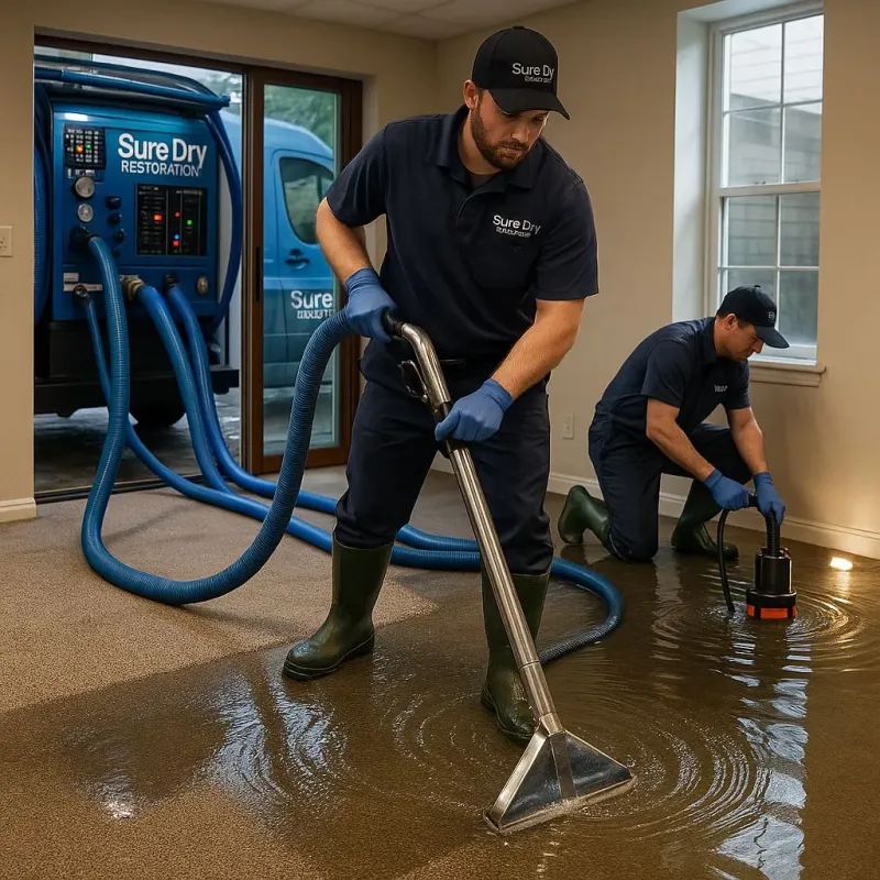 Water Extraction and Removal process in Bedford County, TN